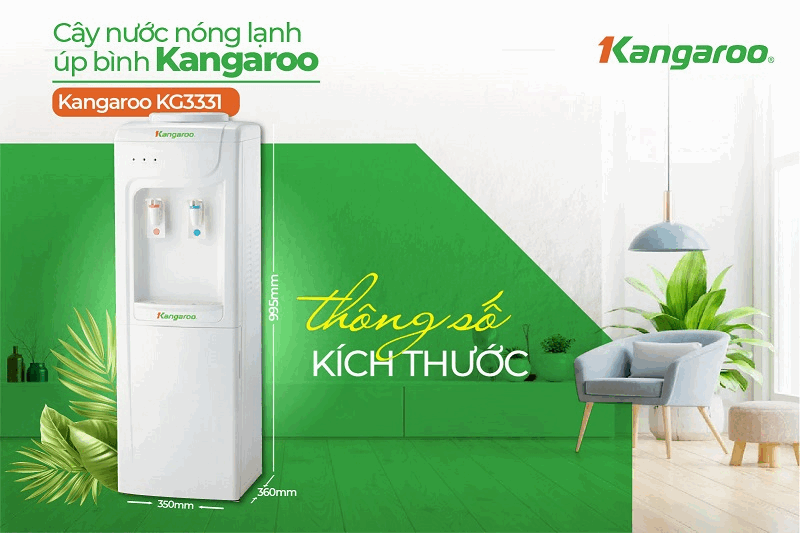 Cây nước nóng lạnh Kangaroo KG3331